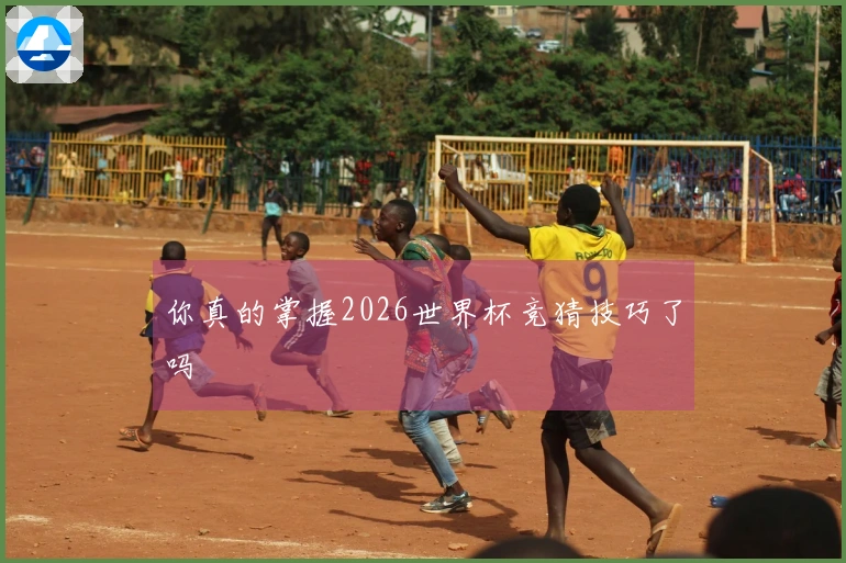 你真的掌握2026世界杯竞猜技巧了吗